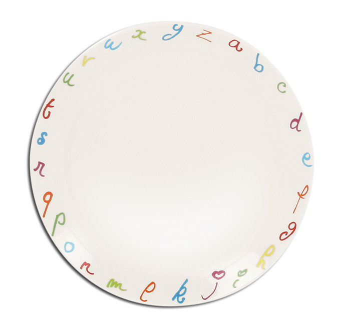 Тарелка круглая плоская RAK Porcelain «Skola», D=24 см