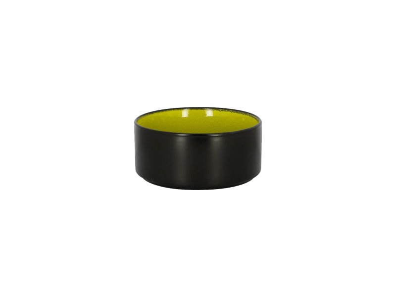 Салатник объем 1.0л. d=16см цвет черный/зеленый RAK Porcelain «Fire»