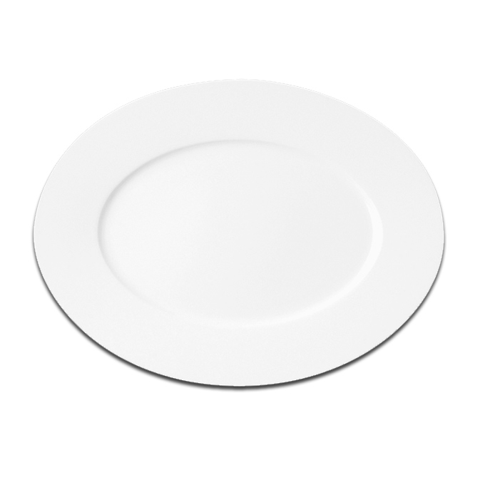 Тарелка овальная плоская RAK Porcelain «Fine Dine», 22x17 см
