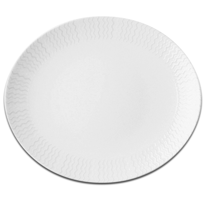 Тарелка овальная для стейка RAK Porcelain «Leon», 30x25,5 см