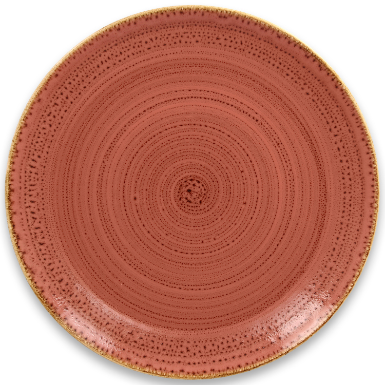 Тарелка "Coupe" круглая плоская Coral RAK Porcelain «TWIRL», D=31 см