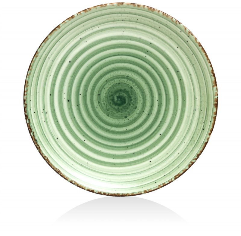 Тарелка круглая плоская d=27см "Avanos green" Gural,Турция  
