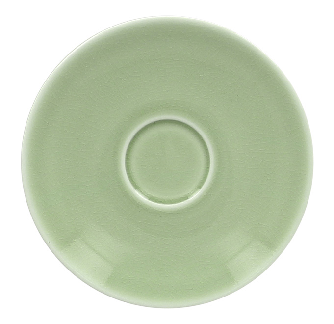 Блюдце RAK Porcelain «Vintage Green», D=13 см