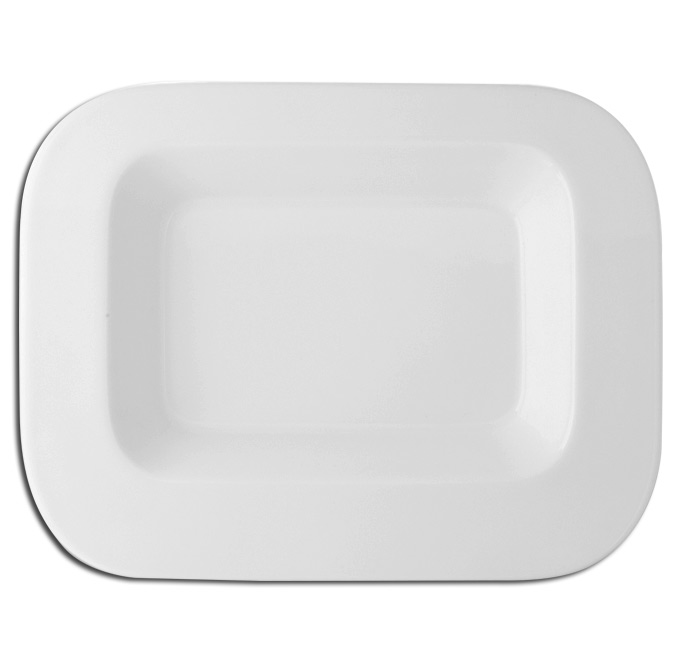 Тарелка прямоугольная глубокая RAK Porcelain «Massilia», 27x21 см