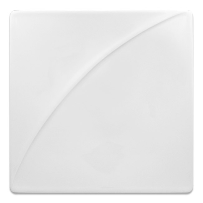 Тарелка квадратная плоская RAK Porcelain «Moon», 29x29 см