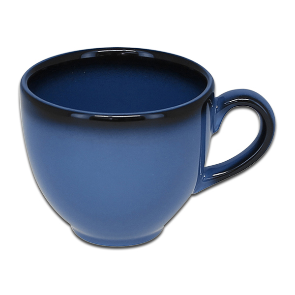 Чашка круглая синяя RAK Porcelain «Lea», 200 мл