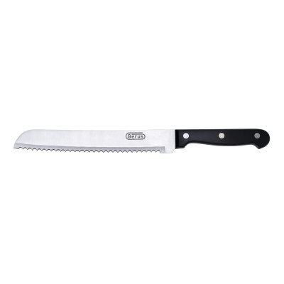  Нож кухонный для хлеба, L=20см., лезвие- нерж.сталь,ручка- пластик, Gerus
