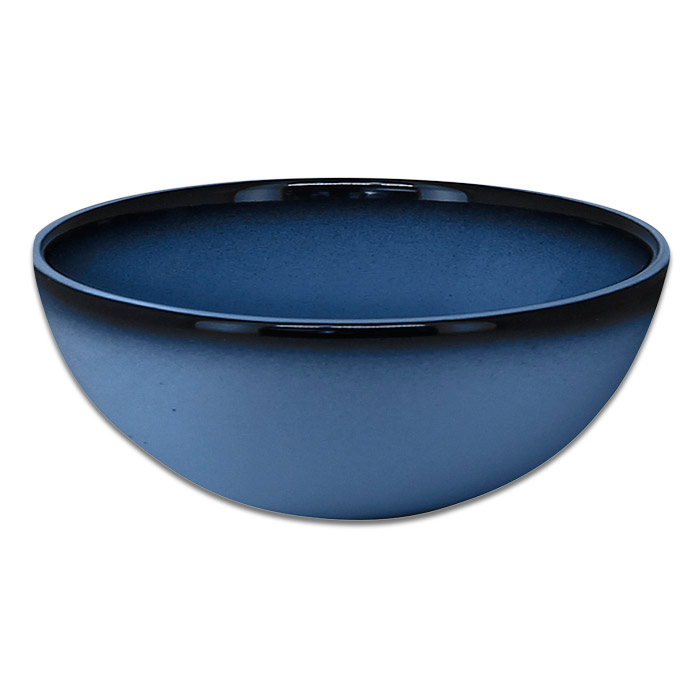 Салатник круглый синий RAK Porcelain «Lea», D=20 см