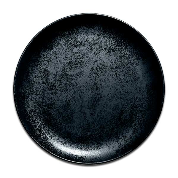 Тарелка круглая плоская RAK Porcelain «Karbon», D=24 см