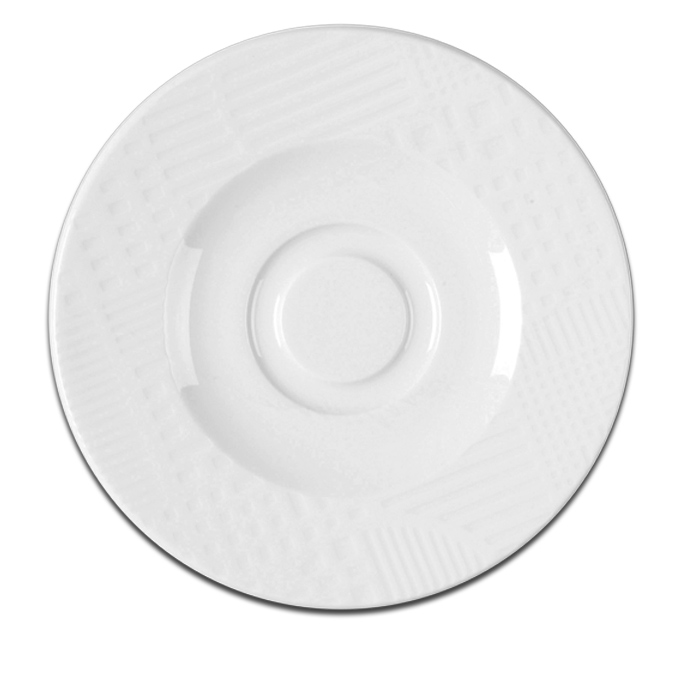 Блюдце RAK Porcelain «Pixel», D=17 см