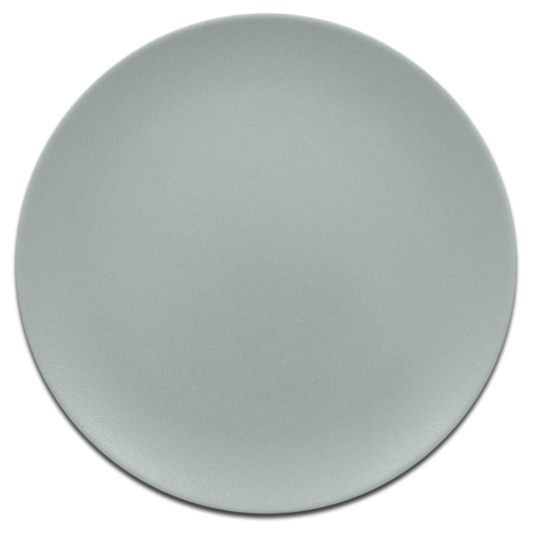Тарелка круглая плоская серая RAK Porcelain «NeoFusion Mellow», D=29 см
