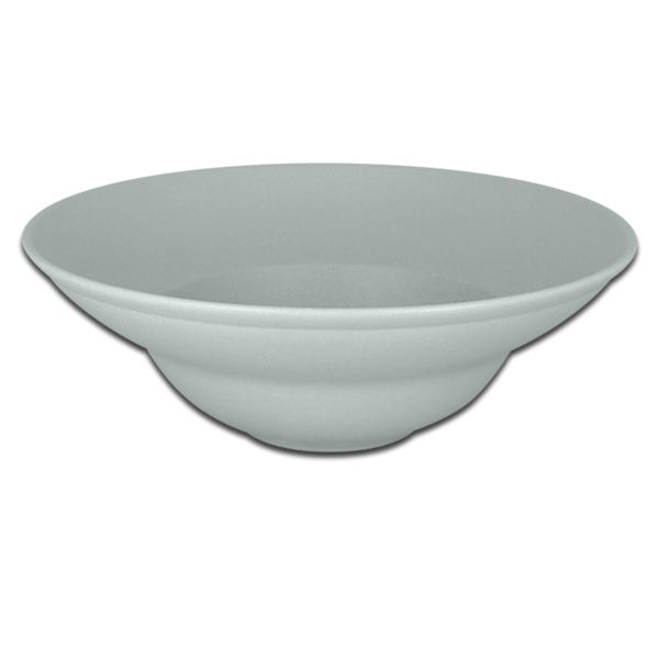 Тарелка круглая глубокая серая RAK Porcelain «NeoFusion Mellow», D=23 см