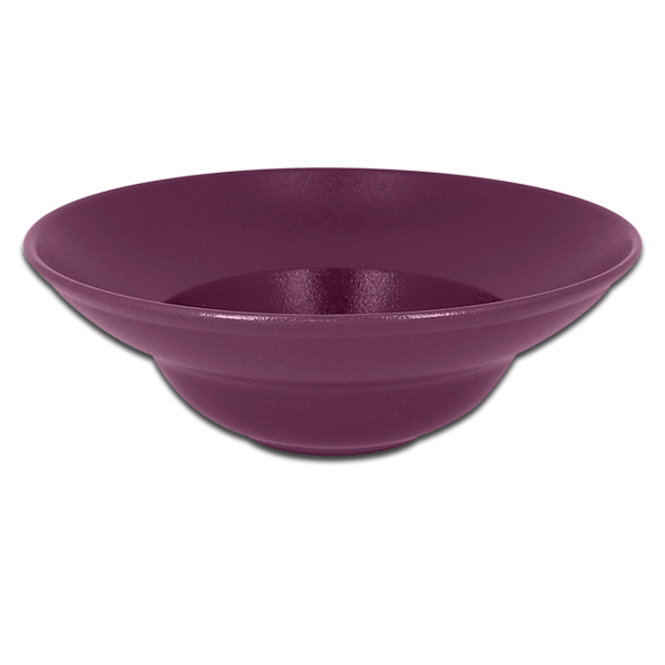 Тарелка круглая глубокая фиолетовая RAK Porcelain «NeoFusion Mellow», D=23 см