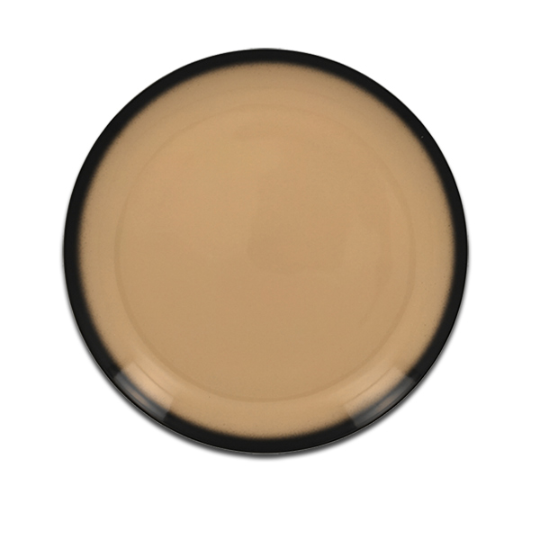 Тарелка круглая плоская бежевая RAK Porcelain «Lea», D=18 см