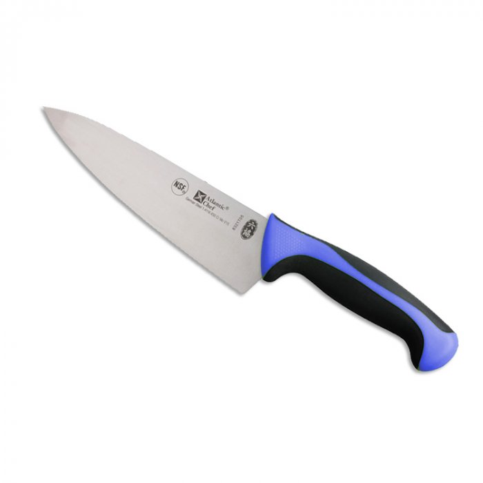 Нож поварской с сине-черной ручкой Atlantic Chef, L=21 cм