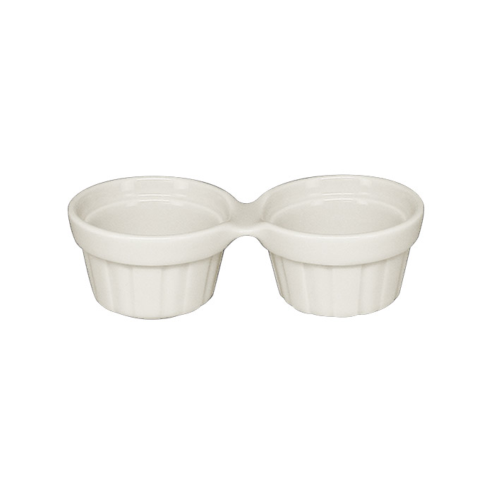 Емкость 2-х порционная RAK Porcelain «Chefs Fusion Sand», D=13 см