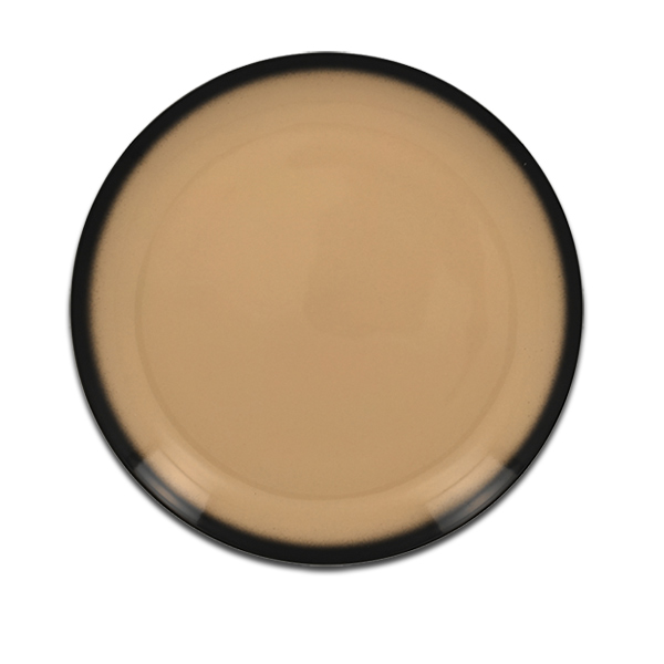 Тарелка круглая плоская бежевая RAK Porcelain «Lea», D=21 см