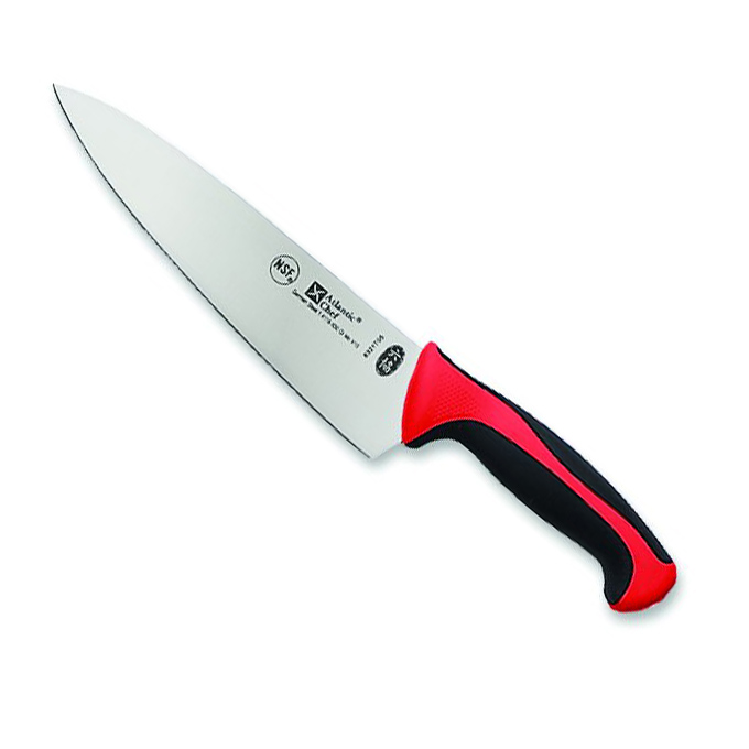Нож поварской с красно-черной ручкой Atlantic Chef, L=23 cм