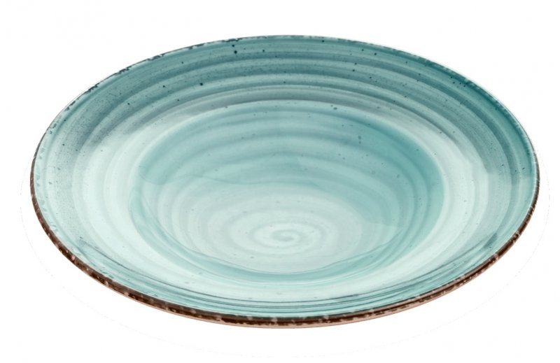 Тарелка круглая глубокая d=26cм. "Avanos Turquoise" Gural,Турция  