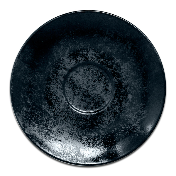 Блюдце круглое RAK Porcelain «Karbon», D=17 см