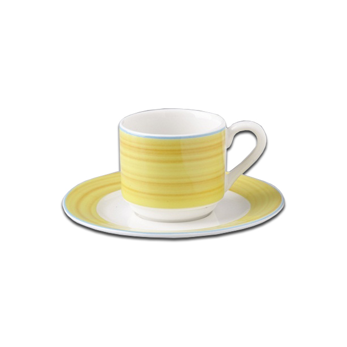 Чашка желтая 90мл. RAK Porcelain «Bahamas 2»