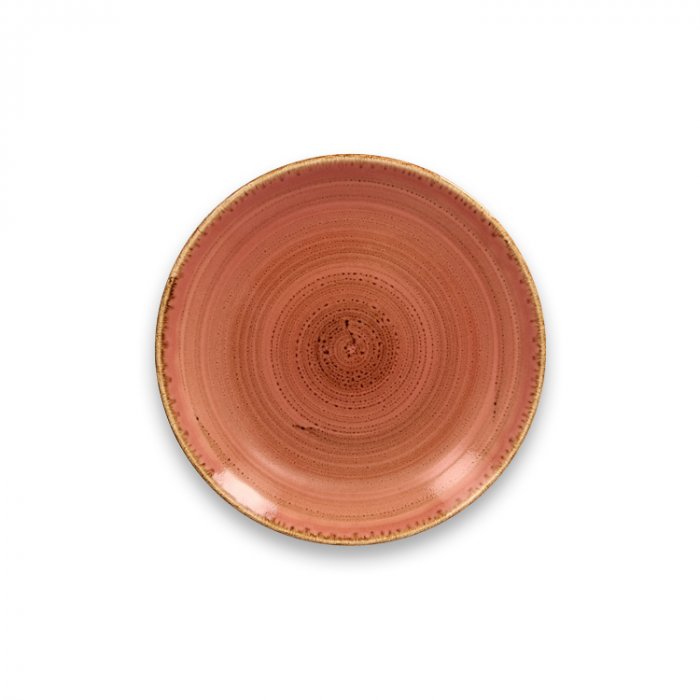 Тарелка "Coupe" круглая плоская Coral RAK Porcelain «TWIRL», D=18 см