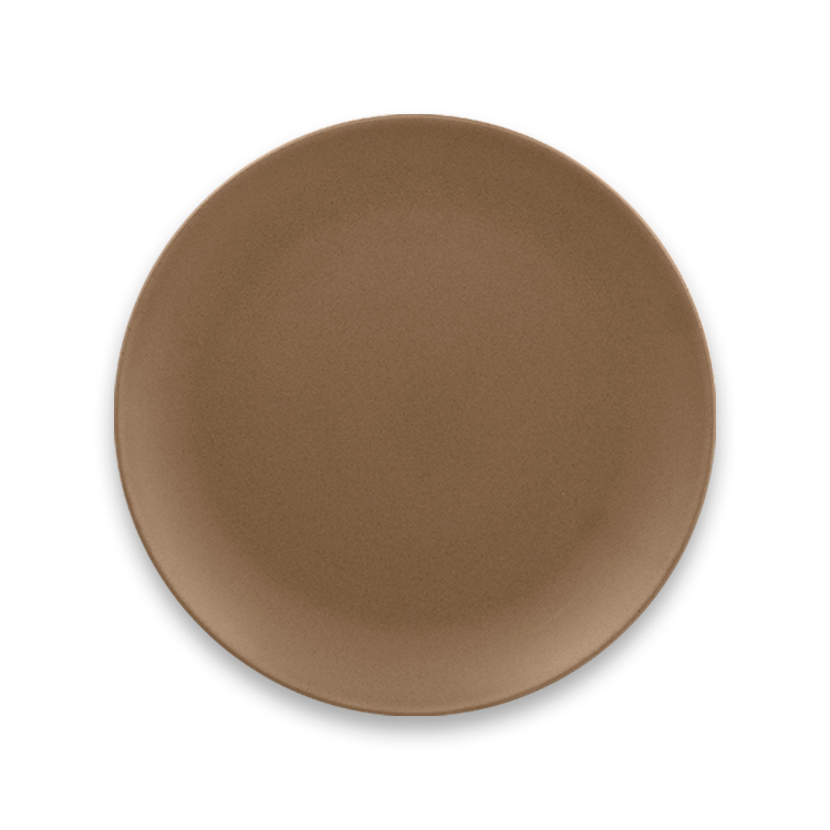 Тарелка "Coupe" круглая плоская Crust RAK Porcelain «GENESIS», D=18 см