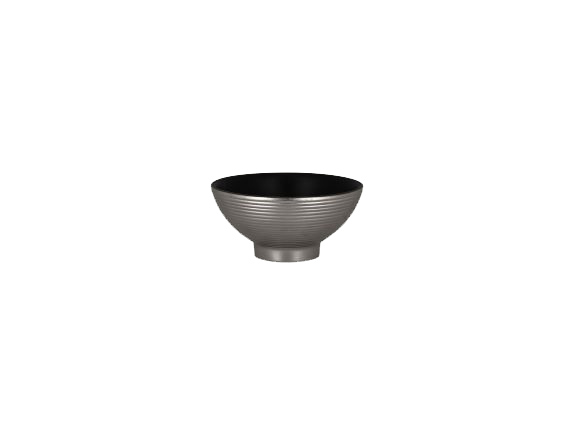 Салатник круглый d=12см объем 280мл цвет серебряный RAK Porcelain «Antic»