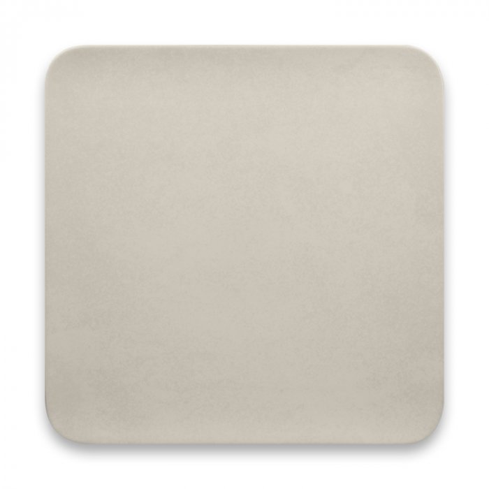 Тарелка квадратная RAK Porcelain «LIMESTONE», 27x27 см