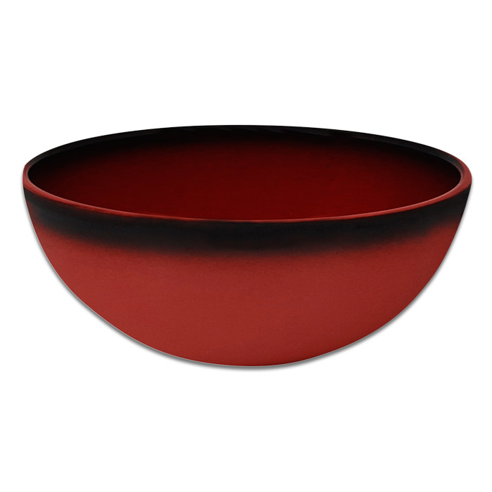 Салатник круглый красный RAK Porcelain «Lea», D=20 см