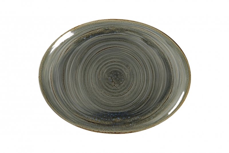 Тарелка "Peridot" овальная 36х27см RAK Porcelain «Spot»