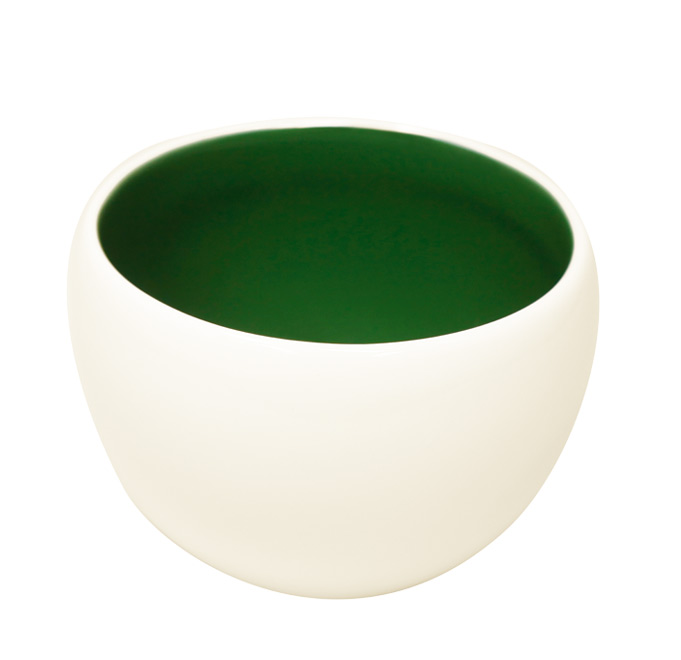 Салатник круглый темно зеленый RAK Porcelain «Samba», 180 мл