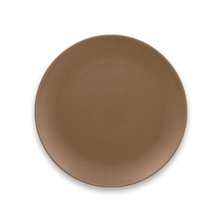 Тарелка "Coupe" круглая плоская Crust RAK Porcelain «GENESIS», D=15 см
