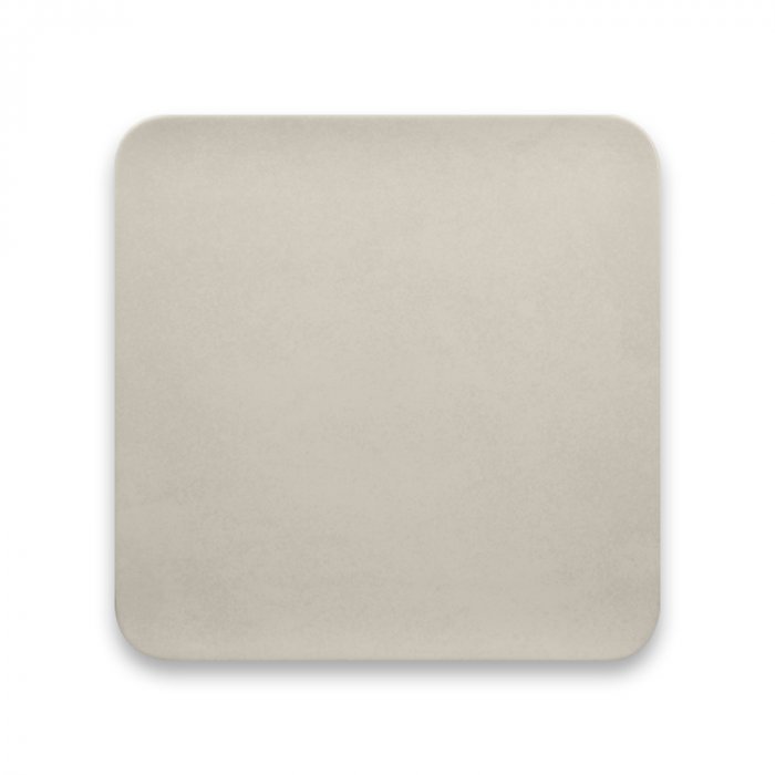 Тарелка квадратная RAK Porcelain «LIMESTONE», 22x22 см