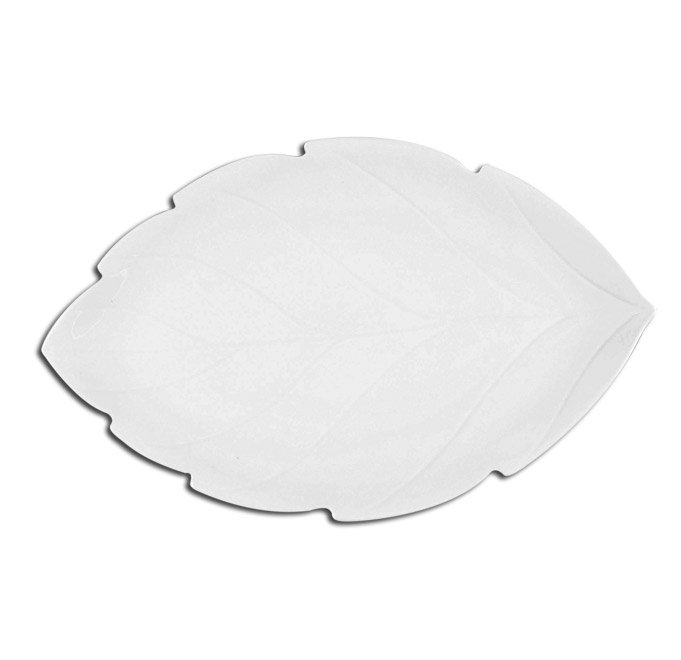 Тарелка «Leaf» овальная для подачи RAK Porcelain «Minimax», 48,5x30 см
