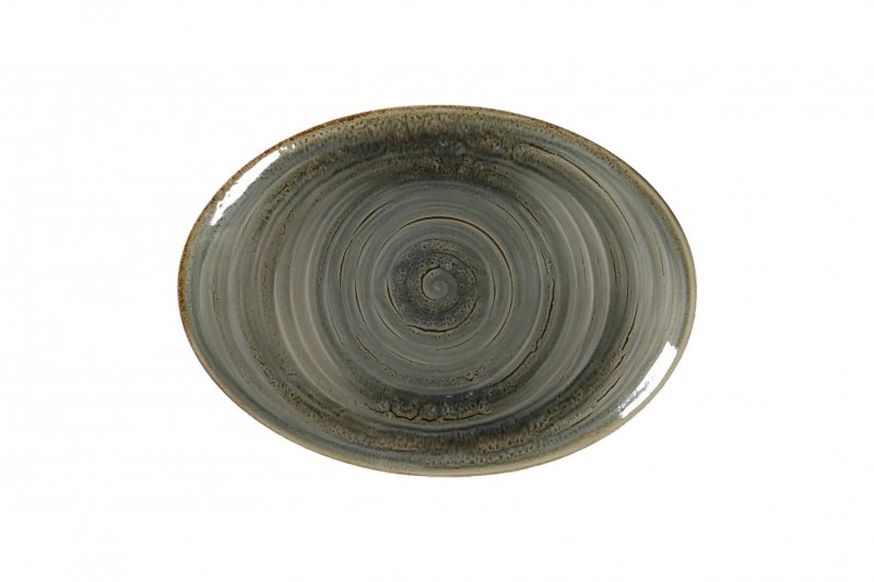 Тарелка "Peridot" овальная 32х23см RAK Porcelain «Spot»