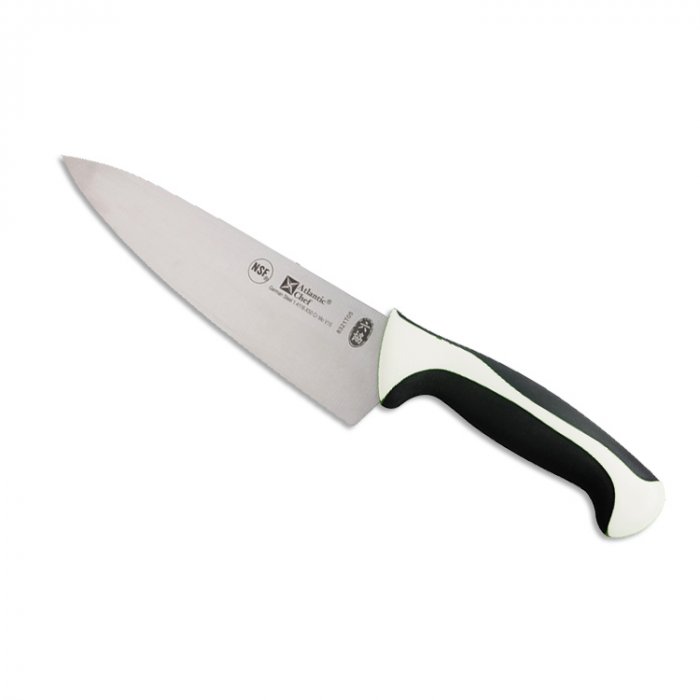 Нож поварской с бело-черной ручкой Atlantic Chef, L=21 cм