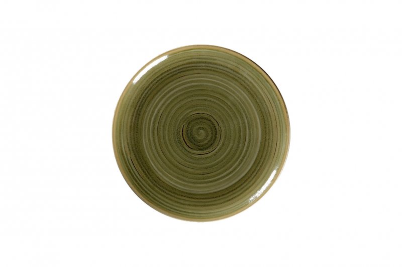 Тарелка "Emerald" круглая Coupe плоская d=24см RAK Porcelain «Spot»