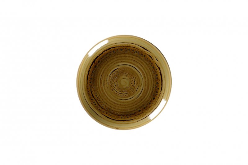 Тарелка "Garnet" круглая Coupe плоская d=21см RAK Porcelain «Spot»