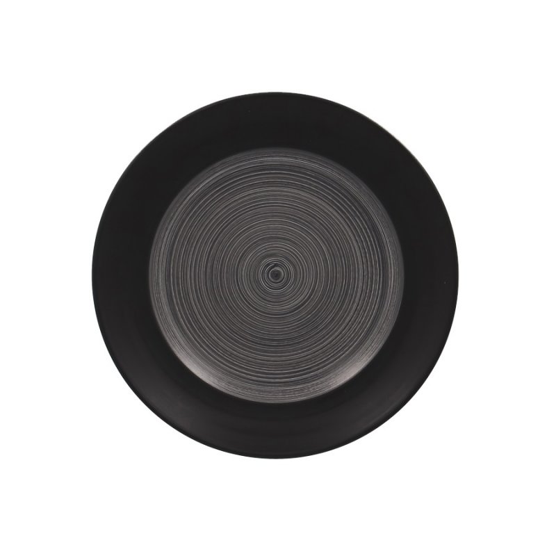 Тарелка круглая, плоская серая Trinidad Rak Porcelain, D=21