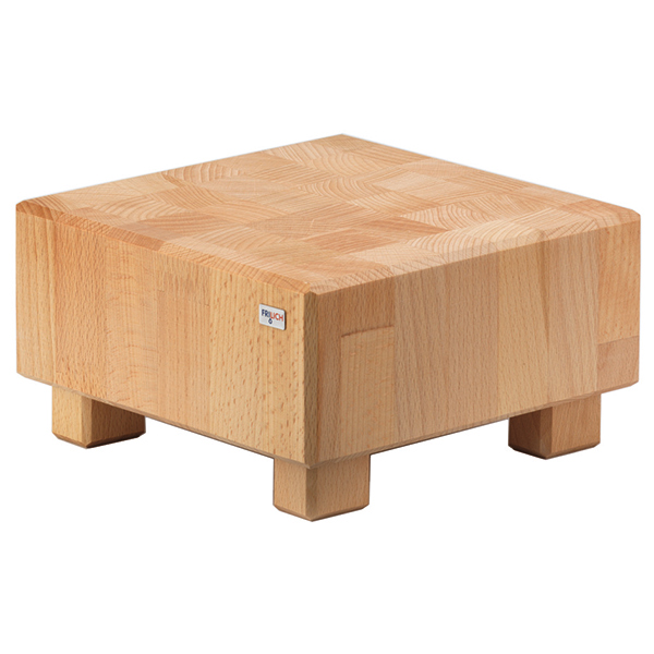 Подставка для буфета деревянная цвет бука «S-Cube» Frilich, 22x22 см, H=12 см