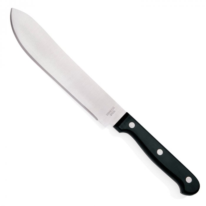 Нож кухонный мясоразделочный WAS, L=18 см
