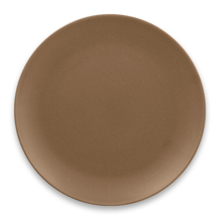 Тарелка "Coupe" круглая плоская Crust RAK Porcelain «GENESIS», D=28 см