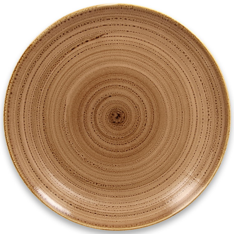 Тарелка "Coupe" круглая плоская Shell RAK Porcelain «TWIRL», D=31 см