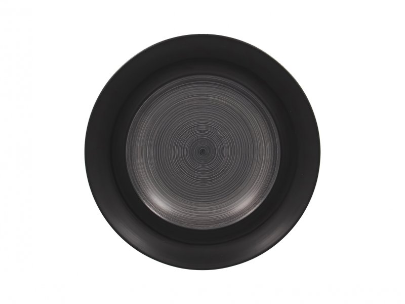 Тарелка круглая d=30 см., глубокая, серая RAK Porcelain
