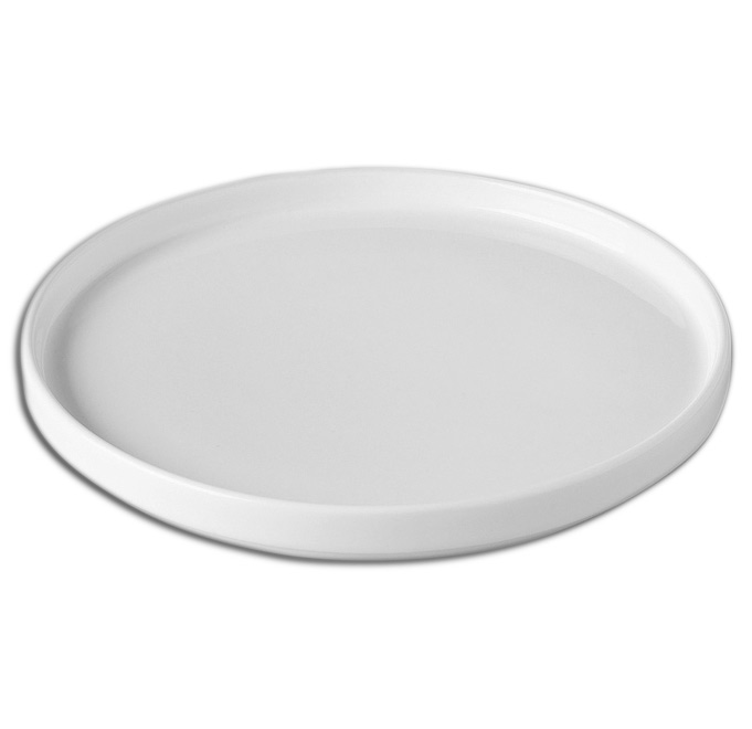 Тарелка с прямым бортом плоская RAK Porcelain «Nordic», D=23 см