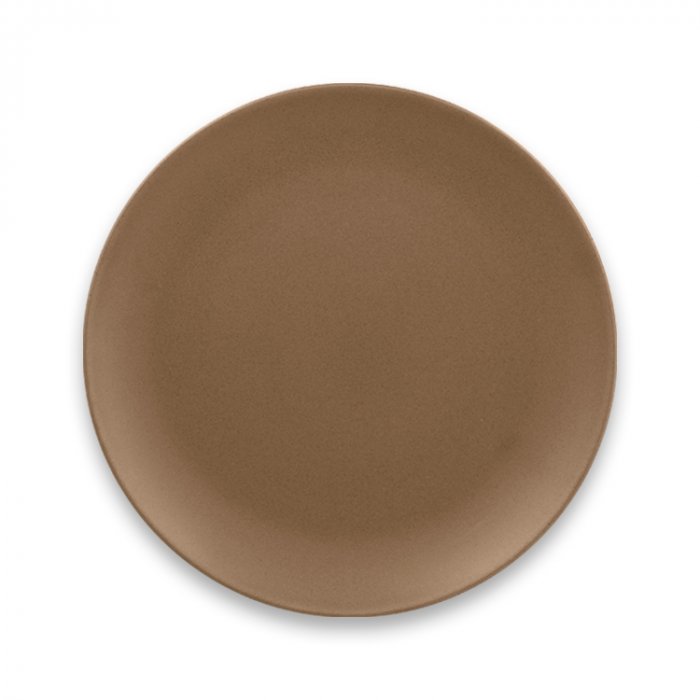 Тарелка "Coupe" круглая плоская Crust RAK Porcelain «GENESIS», D=21 см
