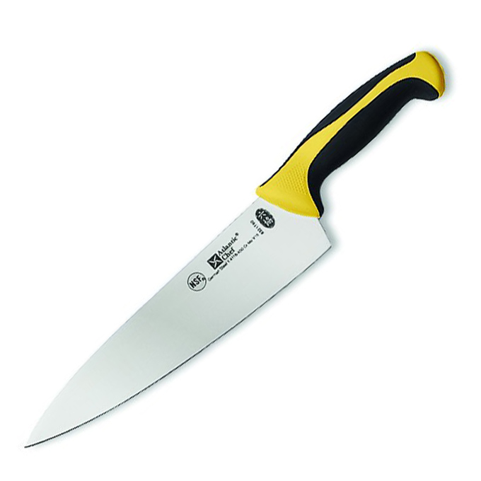 Нож поварской с желто-черной ручкой Atlantic Chef, L=25 cм