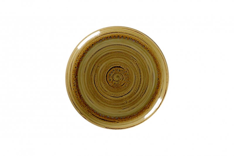 Тарелка "Garnet" круглая Coupe плоская d=24см RAK Porcelain «Spot»