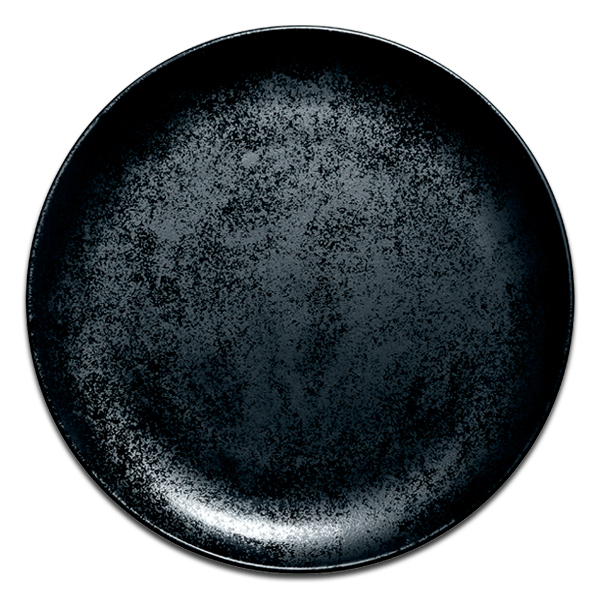 Тарелка круглая плоская RAK Porcelain «Karbon», D=28 см